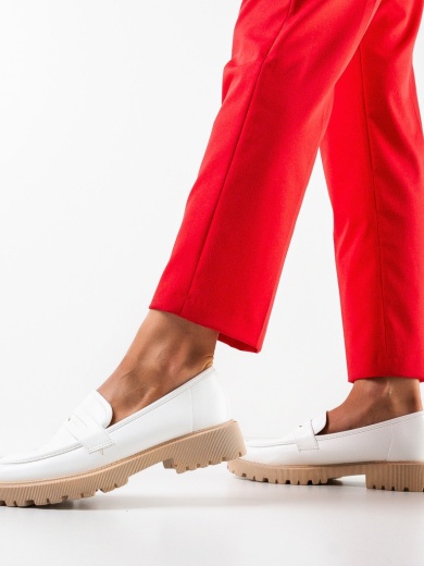 Pantofi casual dama Lona Albi