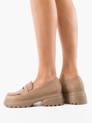 Pantofi casual dama Nowe Bej 2