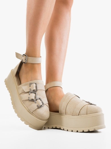 Pantofi Casual Koerel Bej