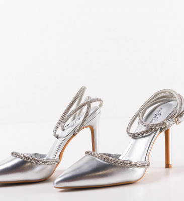 Pantofi dama Alizee Argintii
