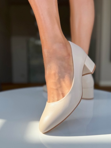 Pantofi dama Bubay Bej 2