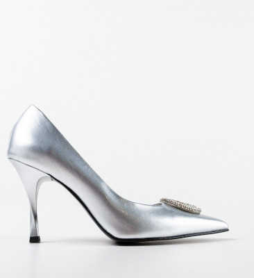 Pantofi dama Grenys Argintii