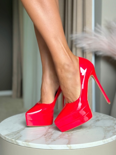 Pantofi dama Heath Rosii