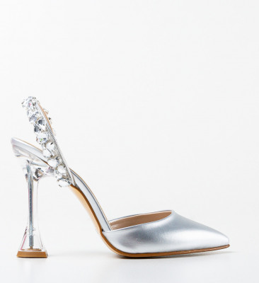 Pantofi dama Melgaf Argintii