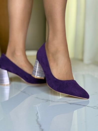 Pantofi Ferne Mov 3