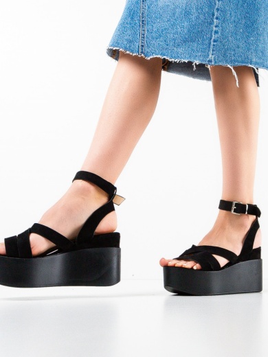 Sandale dama Etore Negre