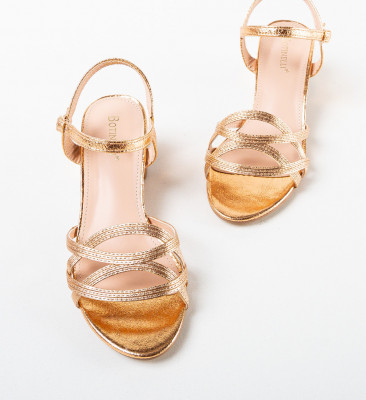 Sandale dama Lojy Bronze