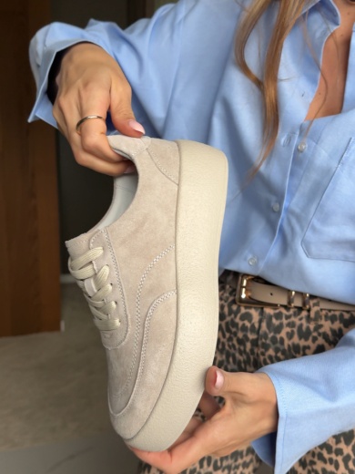 Sneakers dama Brittni Gri