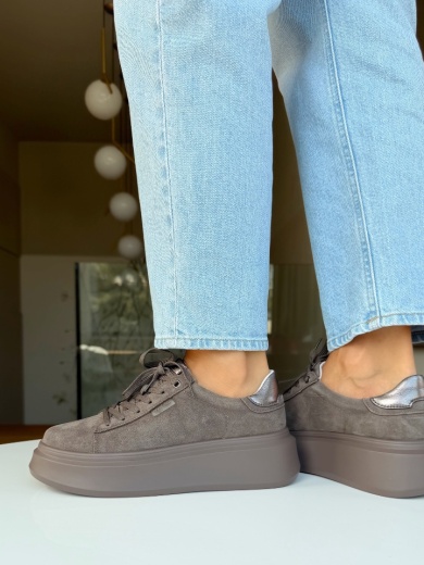 Sneakers dama Kamin Khaki