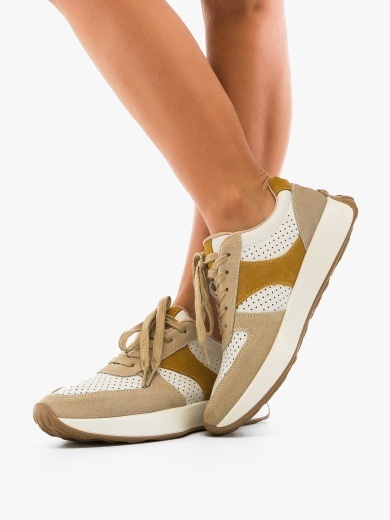 Sneakers dama Namibe Bej