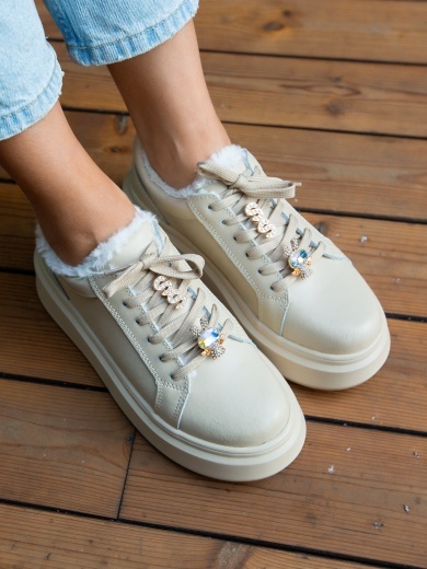 Sneakers dama Neraro Bej