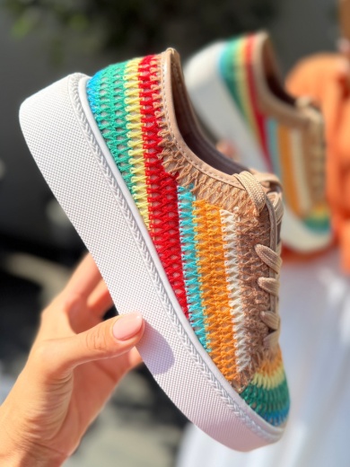Sneakers dama Reinbou Multicolor