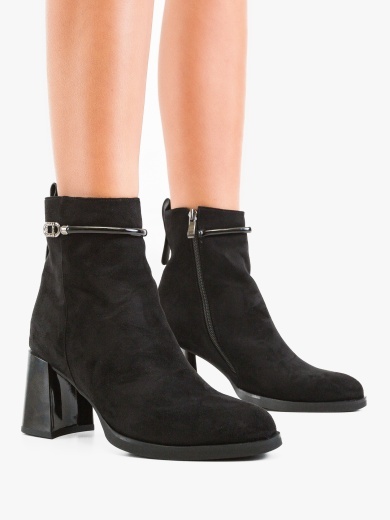Botine dama Juliet Negre