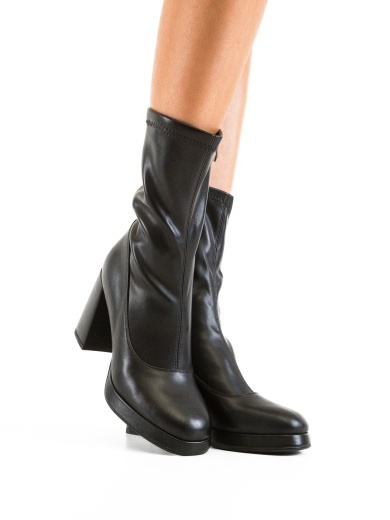 Botine dama Kaleva Negre