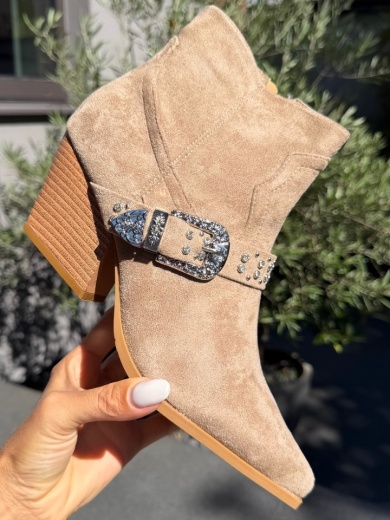 Botine dama Merra Khaki