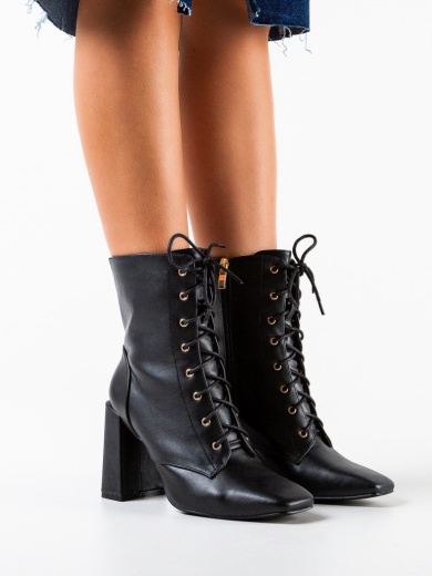 Botine dama Rupert Negre