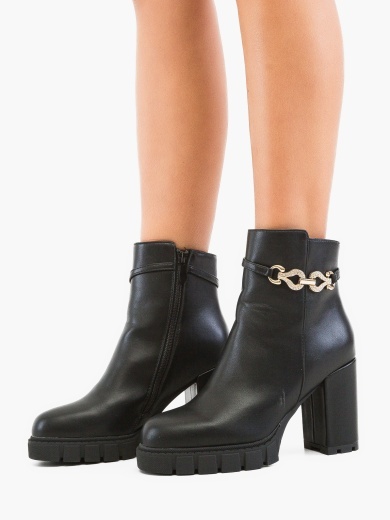 Botine dama Skyha Negre