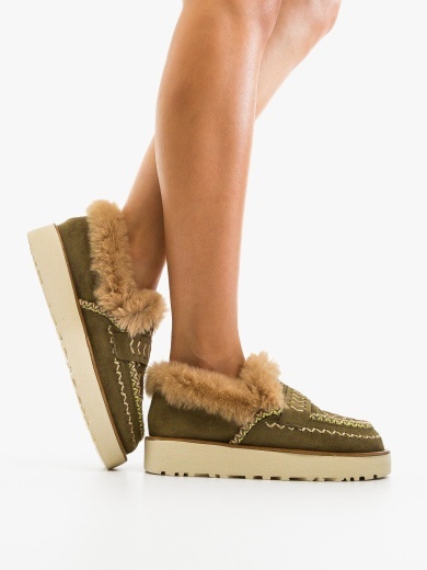 Pantofi Casual Chunky Verzi
