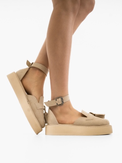 Pantofi Casual Kastor Bej 2