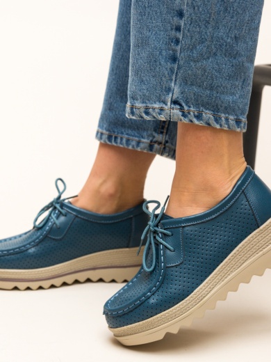 Pantofi Casual Torino Albastri