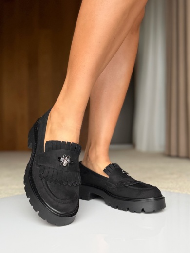 Pantofi Casual Trevy Negri 3