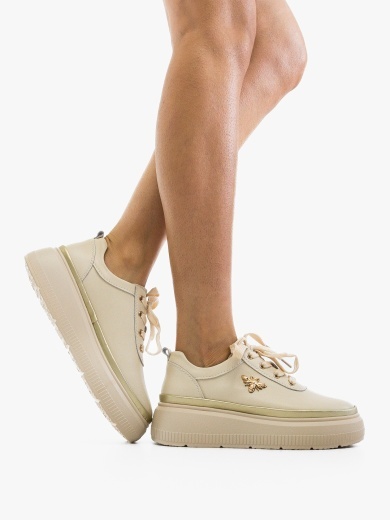 Pantofi Casual Zumzy Bej