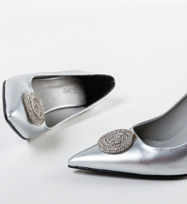 Pantofi dama Aamina Argintii