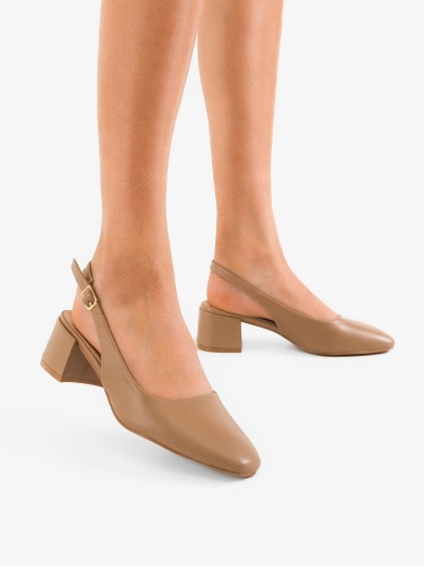 Pantofi dama Kheian Khaki