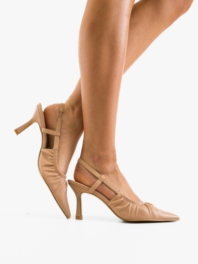 Pantofi dama Kuky Bej