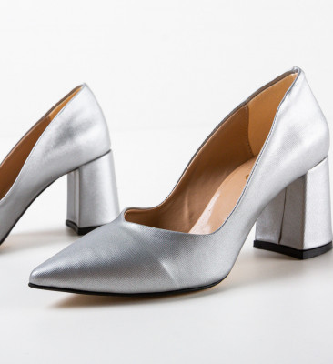 Pantofi dama Lilly Argintii