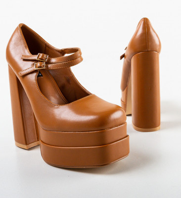Pantofi dama Maysa Camel