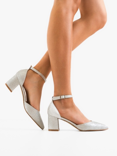 Pantofi dama Oppe Argintii