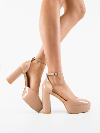 Pantofi dama Shah Beige
