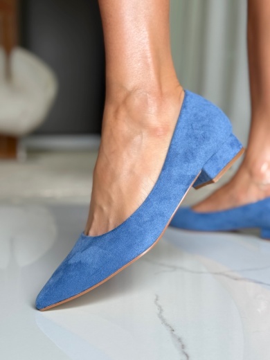 Pantofi Niam Albastri