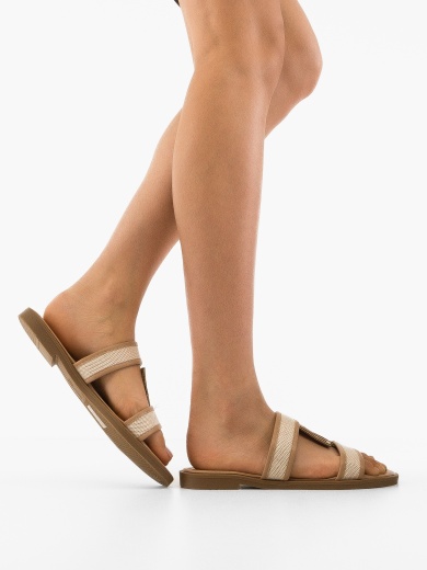 Papuci dama Ike Khaki