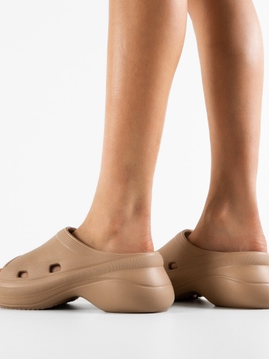 Papuci dama Kayla Khaki