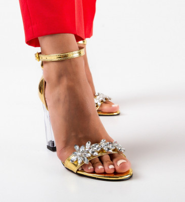 Sandale dama Afrety Aurii