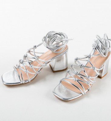 Sandale dama Vision Argintii