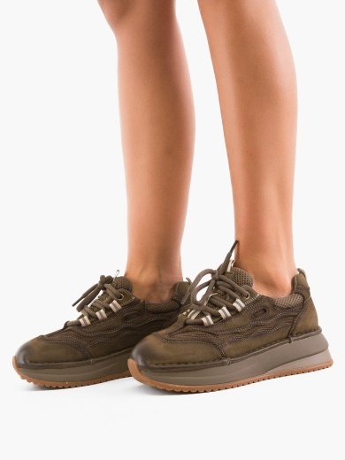 Sneakers dama Akiva Khaki