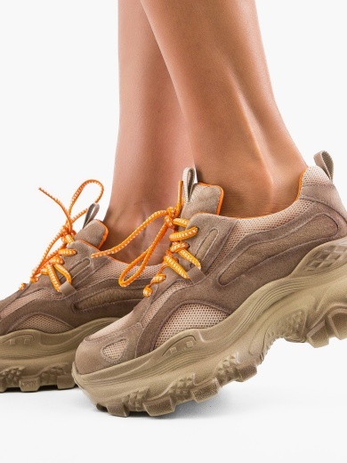 Sneakers dama Clover Bej