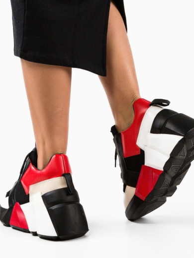 Sneakers dama Jaelyn Rosii