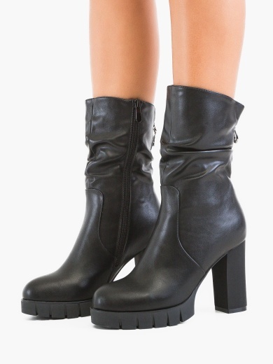Botine dama Aluran Negre