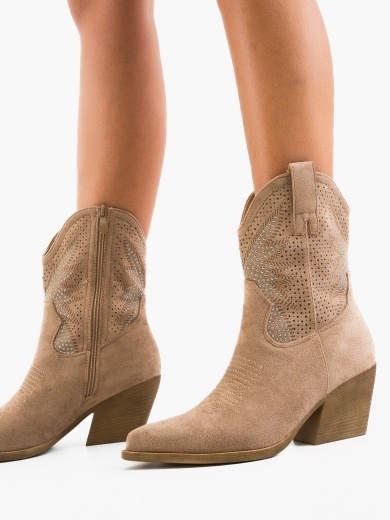Botine dama Buroca Khaki