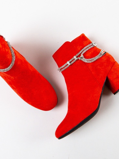Botine dama Jarvis Rosii