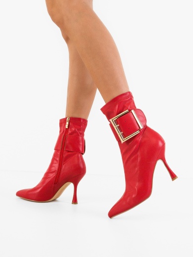 Botine dama Uju Rosii