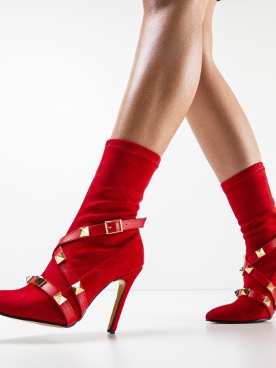 Botine Prest Rosii