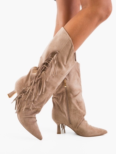 Cizme dama Claire Khaki