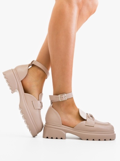 Pantofi casual dama Rightte Bej