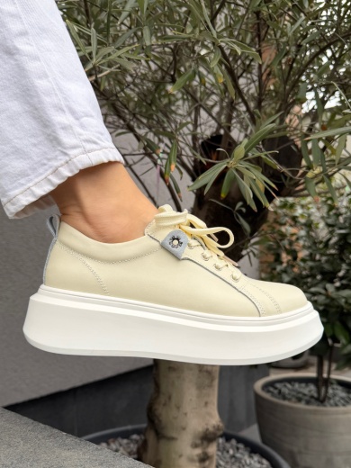 Pantofi Casual Nuandre Bej