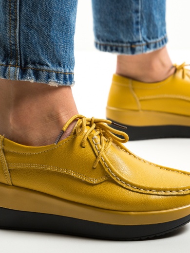 Pantofi Casual Vlasta Galbeni